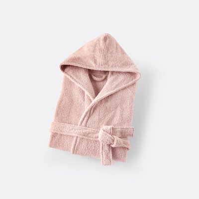 Badjas met kap voor volwassenen, in bio katoen 450 g/m2, Ismo LA REDOUTE INTERIEURS