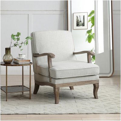 Oakley Linen Armchair SO'HOME