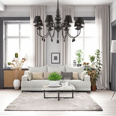 Lustre    BLANCHE IDEAL LUX