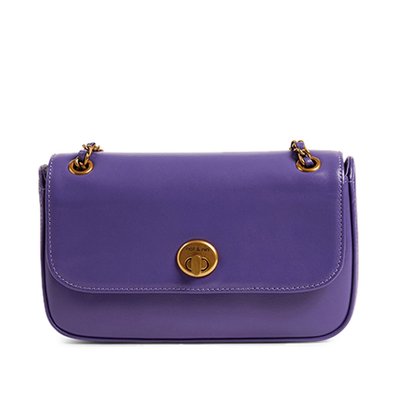 Sac à bandoulière en cuir avec chaîne MINI GRACE NAT & NIN