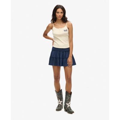 Mini-jupe en jersey à volants SUPERDRY