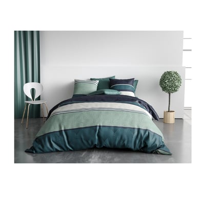 Housse couette + taie Atika EDEN