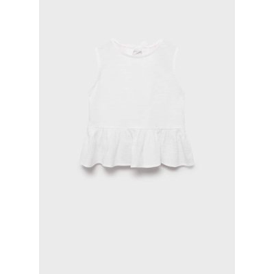 T-shirt à volants nœud MANGO KIDS