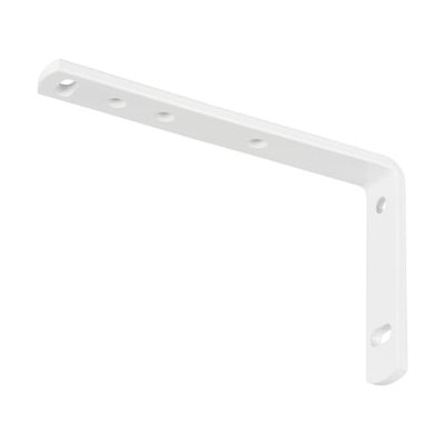 Ferrure Tringle À Rideaux Blanc 12 Cm Méplat 18x4 Mm BOULET
