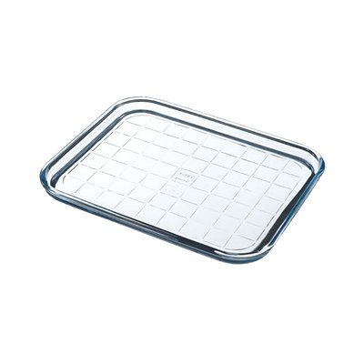 Plaque de cuisson en verre 32 x 26 cm multi-usages PYREX