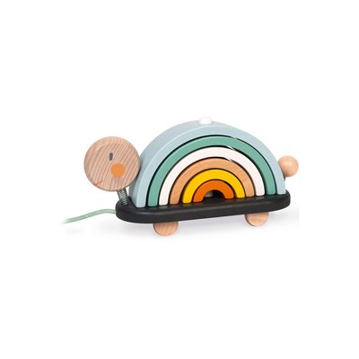 Tortue arc-en-ciel empilable Sweet Cocoon JANOD