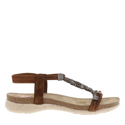Sandales cuir suède PORRONET