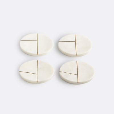 Lot de 4 dessous de verre marbre, Fitia LA REDOUTE INTERIEURS