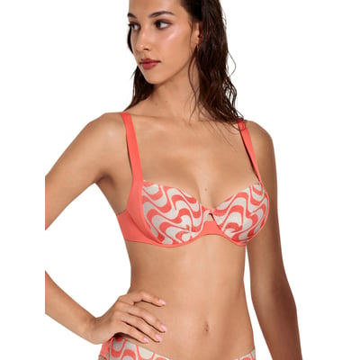 Haut maillot de bain armaturé multipositions Iceland LISCA
