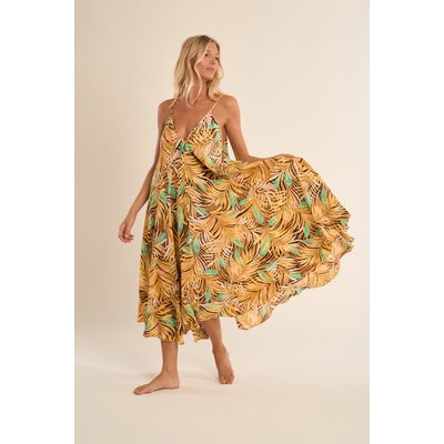 Longue robe fluide, imprimée MOLLY BRACKEN