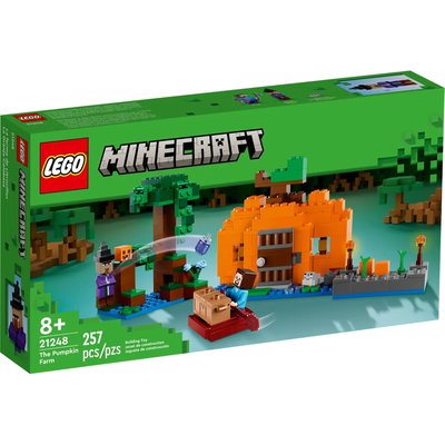 Minecraft La ferme citrouille LEGO