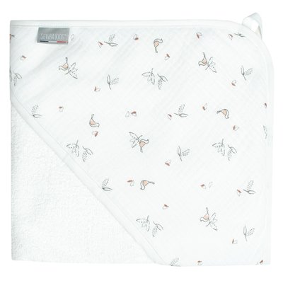 Grande cape de bain en bambou et gaze de coton MELODY SEVIRA KIDS