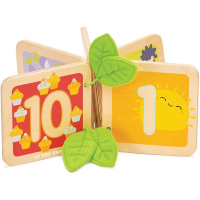 Livre en bois - Je compte de 1 à 10 LE TOY VAN