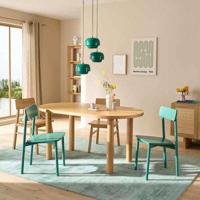 Plateau ovale, pour table à composer, 6 personnes, ALZAR LA REDOUTE INTERIEURS