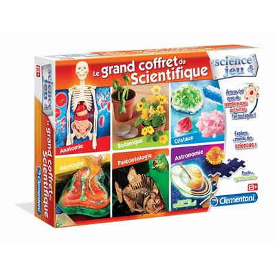 Le Grand Coffret Du Scientifique - Science Et Jeu CLEMENTONI
