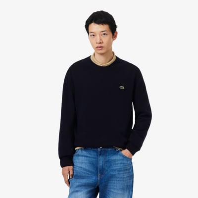 Pull en laine col rond LACOSTE
