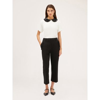 Pantalon cropped en maille MILANO MOTIVI