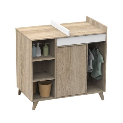 Commode à langer évolutive en bureau SAUTHON