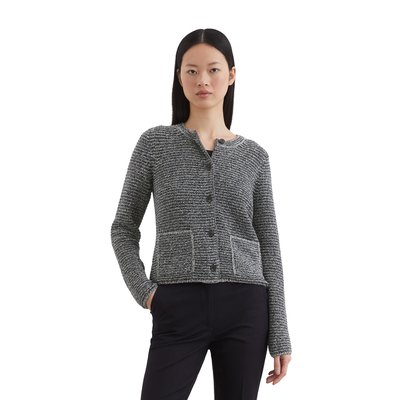 Cardigan slim en fil bouclé MARC O'POLO