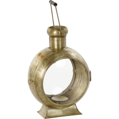lanterne dorée en métal et verre style loft pour une ambiance chaleureuse RECOLLECTION