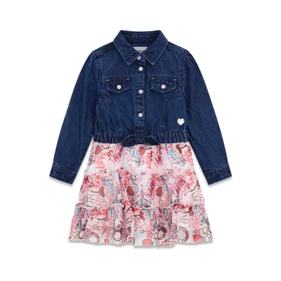 Denim Imprimé Dress GUESS KIDS