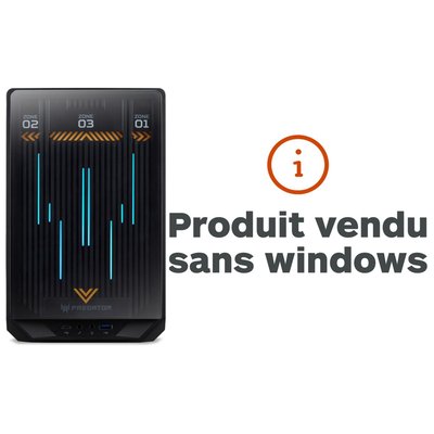 PC Gamer Predator Orion X POX-955 Sans OS ACER