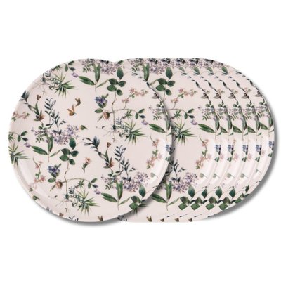 Assiette plate   27 cm (lot de 6)-CHAMPÊTRE TABLE PASSION