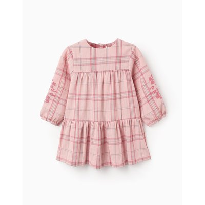 Robe avec Carreaux et Point de Croix ZIPPY