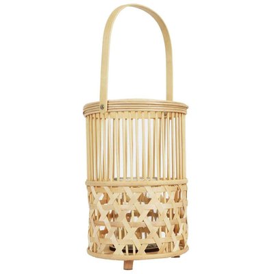 Lanterne en bambou tressé 22 x 55 cm CMP