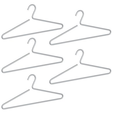 Lot de 5 Cintres en aluminium LUX WENKO
