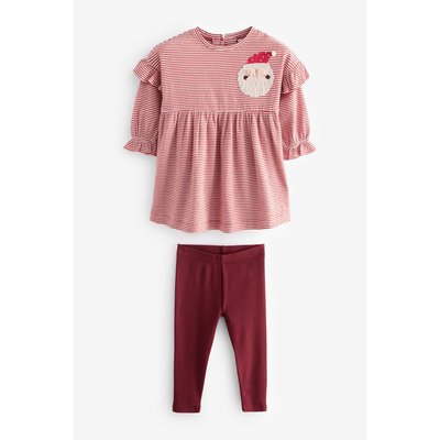 Robe de noël manches longues avec legging NEXT