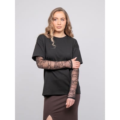 T-shirt Oversize Manches Dentelle Falea DONA LISA