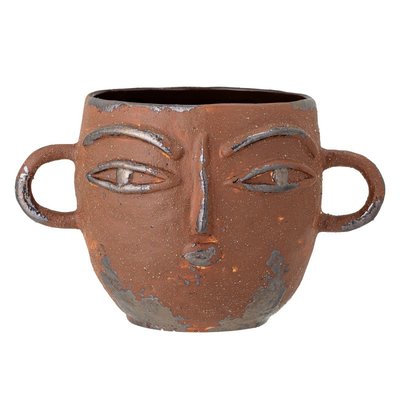 Cache-pot grès visage  Lo BLOOMINGVILLE