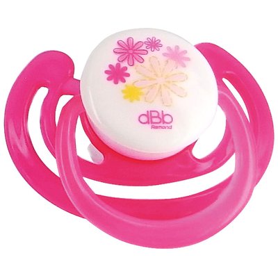 Lot de 2 Sucettes Physiologique 1er Age Rose DBB REMOND