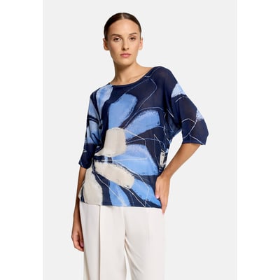 Pull-over en fine maille à imprimé BETTY & CO