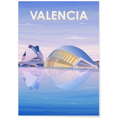 Affiche Valencia L'AFFICHERIE