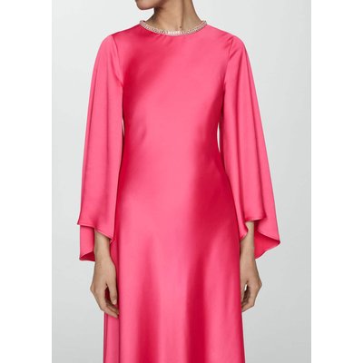 Mango robe satin deals