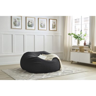 Pouf tissu bouclette, VOLTAIRE BOBOCHIC