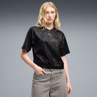 T-shirt fantasia leopardata PUMA