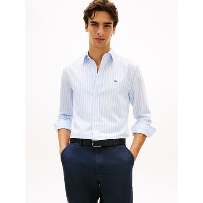 Chemise coupe standard en popeline TOMMY HILFIGER