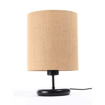 Lampe de chevet en jute, chic citadin BPS KONCEPT