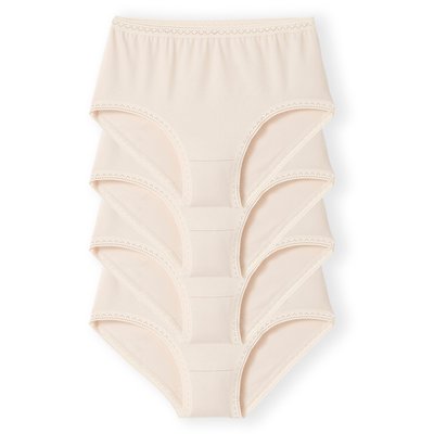 Lot de 3 Culottes midi en coton + 1 gratuite DAMART