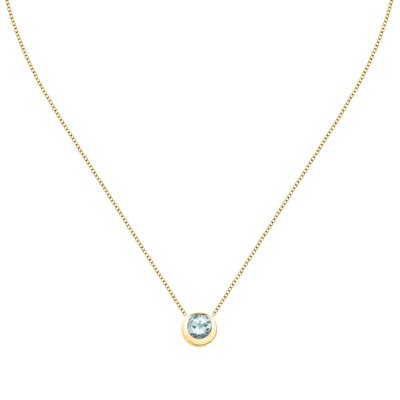 Collier argent 925 recyclé doré TESORI ETERNI MORELLATO
