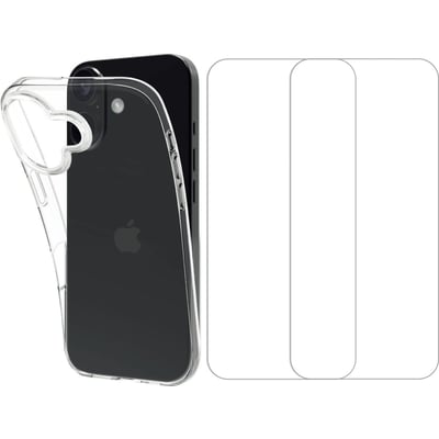 Pack iPhone 17 coque + verre trempé X2 ESSENTIEL B