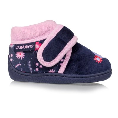 Chaussons Bottillons ultra confortables, maintien bien le pied, fermeture à scratch ISOTONER