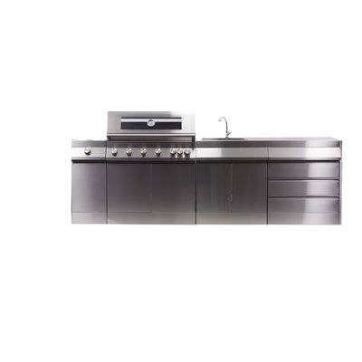 Module pour cuisine d'extérieur Par roues, Sur pied NATERIAL
