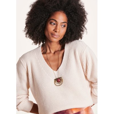 Collier sautoir à perles LA FEE MARABOUTEE