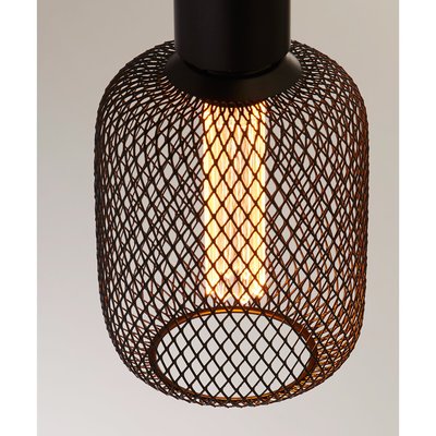 Black Metal Cage LED E27 Bulb SO'HOME