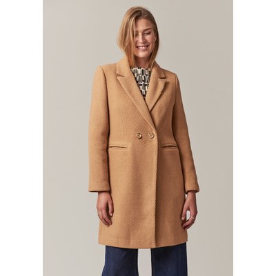 Manteau mi-long en drap de laine pour femme TANYA DEELUXE