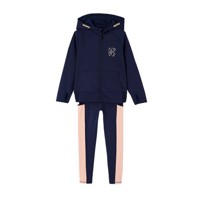 Ensemble sport sweat à capuche et legging matière tecnique VERTBAUDET